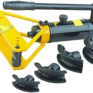 HELLARO Hydraulic Pipe Tube Bender w. 4 Dies & Case All Metal Bending (3/8" - 1") W-1A