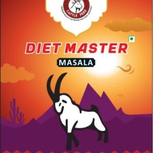 Sabri-ji Cattle Feed Diet Master Masala | High-Nutrition Feed for Lambs & Goats | Growth Booster, Immunity Support & Higher Yield Formula | 1kg