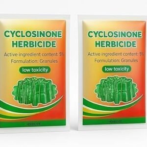 NKV Cyclosinone Herbicide Granules | 5% Active Formula | Safe Weed Control for Lawns, Gardens & Farmlands | Granular Application for Home & Commercial Use (pack of 2)