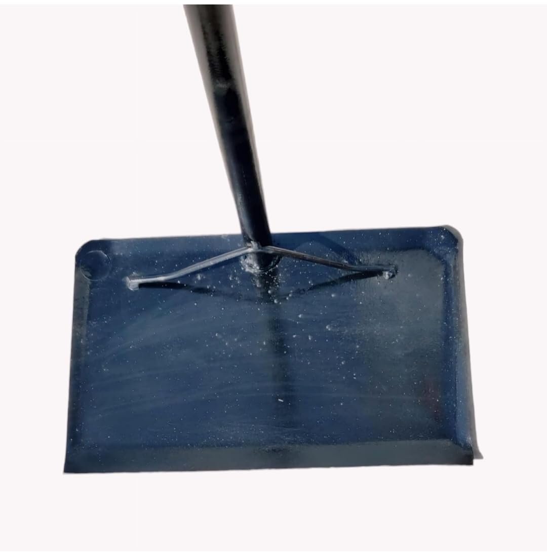 Maruti Heavy-Duty Tempered Steel Cow Dung Cleaning Tool Durable, Cow Dung Cleaner with Ergonomic Handle for Farm and Dairy Use - Ideal for Daily Cleaning and Waste Management