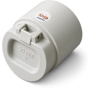 Urja Enterprise PVC Pipe Fittings Pipe Screens Mosquito Tank Pvc Pipe Flap Gate Valve non Return Valve For Water (90mm (3 inch))