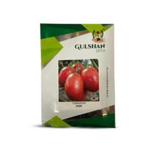 Gulshan Seed Farm Tomato F1 2525 Vegetable Seeds | Premium Hybrid Tomato Seeds for Farming, Seedbeds, Pots & Home Garden | High Yield, All-Season, Easy to Grow, Disease Resistant Plants