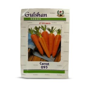 Gulshan Seed Farm Carrot F1-Hybrid Vegetable Seeds | High-Yield Orange Carrot Seeds for Home & Terrace Garden | Sweet, Crisp, Nutrient-Rich Carrots | Climate Friendly
