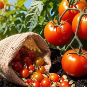 STI GREEN Tomato Seeds 5gm Hybrid Tomato Seeds for Terrace and Backyard Farming