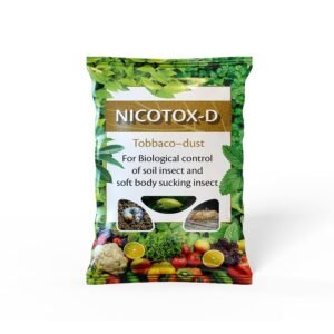 DIVINE TREE Nicotox-D Tobacco Dust Powder for Plants (900g) | Natural Soil & Root Insecticide for Plants | Organic Pest Control for Garden, Lawn, Pots & Home Plants