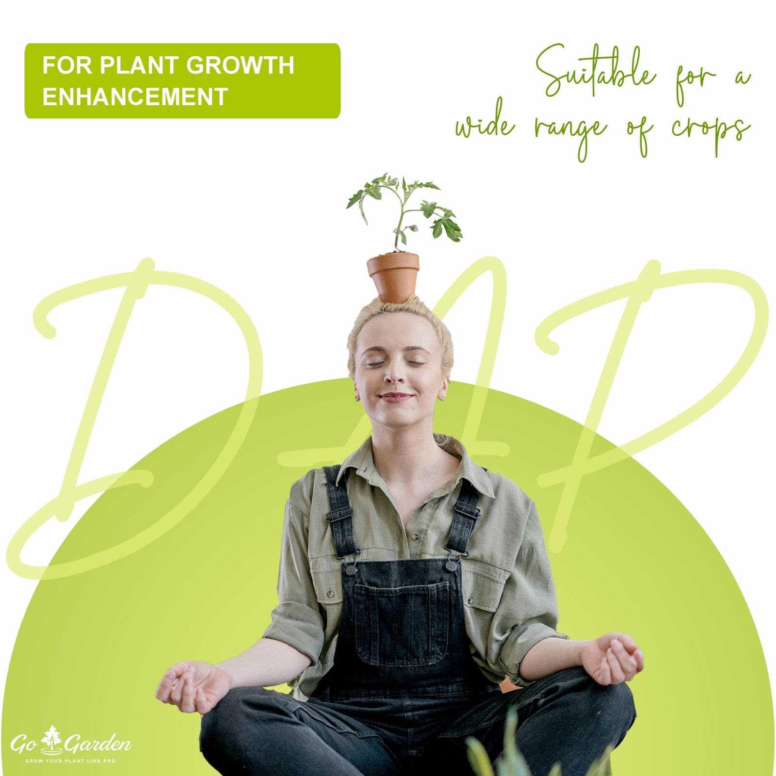 Go Garden - All Purpose Bio DAP Fertilizer for Home Plants & Gardening Purpose - 100% Water Soluble Fertilizer 400 Gram Granules