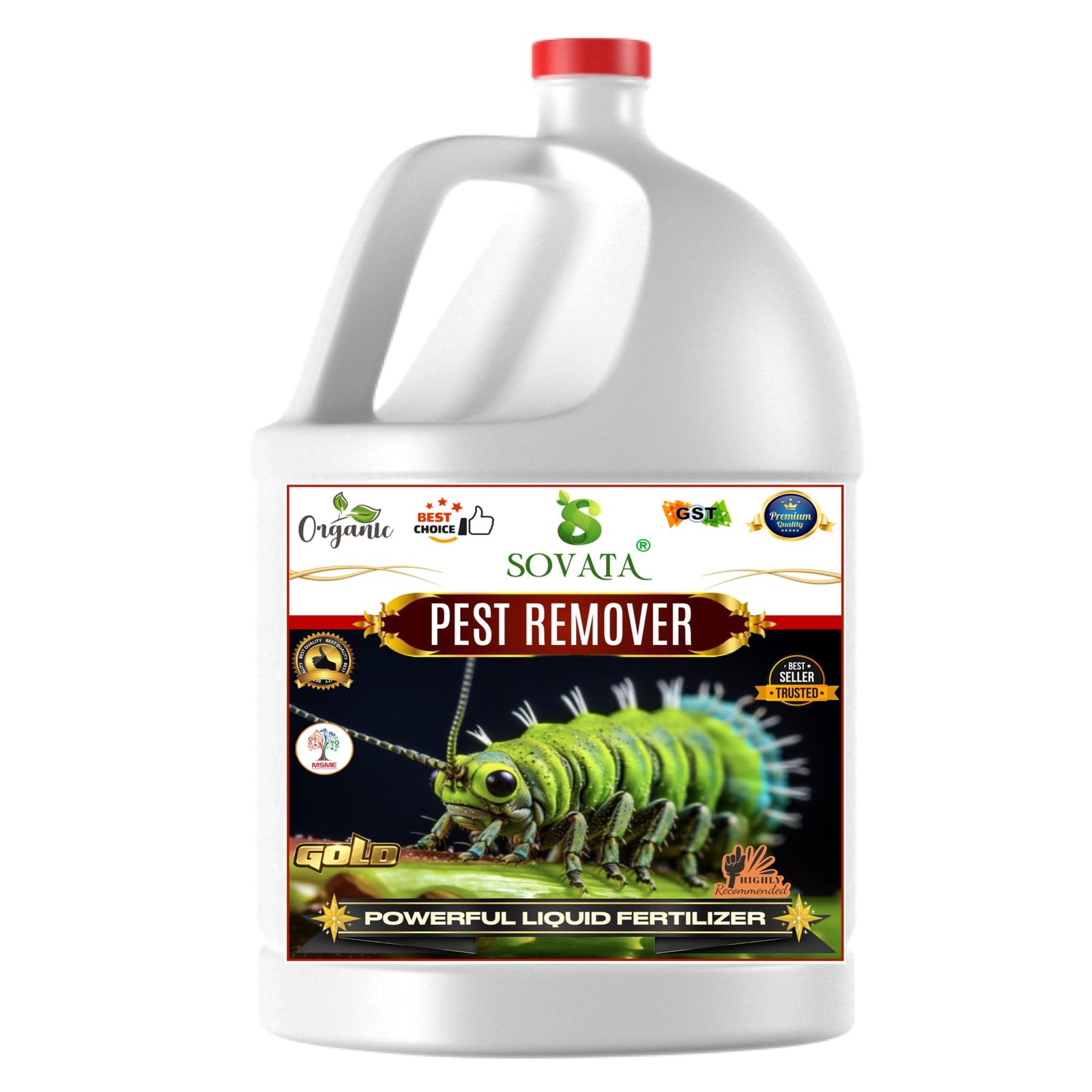 Sovata® Pest Plant Remover, Essential Organic Powerful Liquid Pesticide for Removing All Types of Pests Infection from Plants. (1000 ml)
