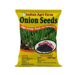 Iagrifarm Big Onion Cultivation Seeds -100 gms (32500 Seeds) for Farming, Cultivation and Terrace Gardening