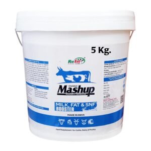 REFIT ANIMAL CARE Chelated Mineral Mixture Powder and Granules for Cow, Buffalo,Cattle, Goat, Chicks and Poultry, 5 Kg, Mashup