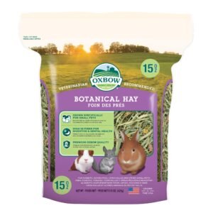 Oxbow Animal Health Botanical Hay For Pets, 15-Ounce,All Life Stages,1 Count