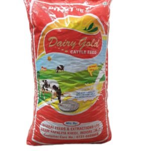 Platina-Dairy Gold Bharat Feeds & Extractions Ltd Cow Feed/Buffalo Feed/Cattle Feed Pellet For All Life Stages, Milk Flavor (18 kg),Pack of 1