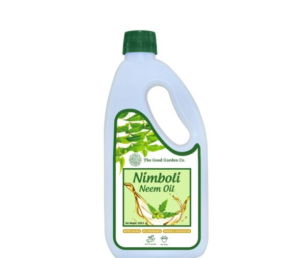 The Good Garden Co.Water Soluble Cold Pressed Neem Oil for Plants1 Litre 100% Pure Natural Repellent for Organic Farming and Gardening