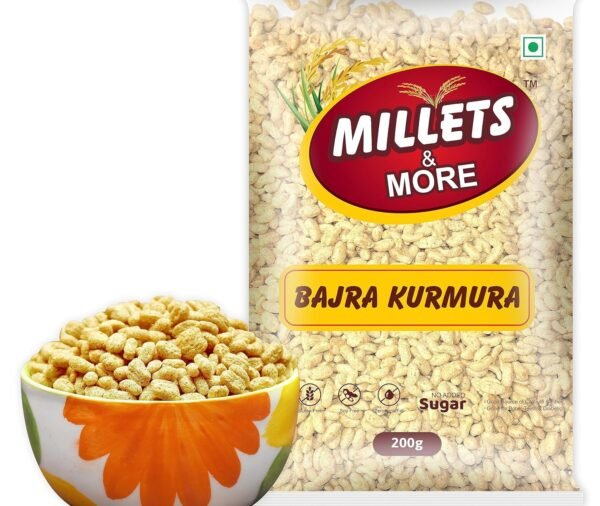 MILLETS & MORE BAJRA KURMURA 200 Gram PP
